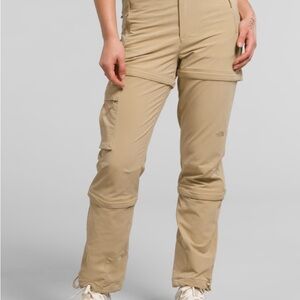 The north face Women’s Bridgeway Zip-Off Pants NWT hike  pants